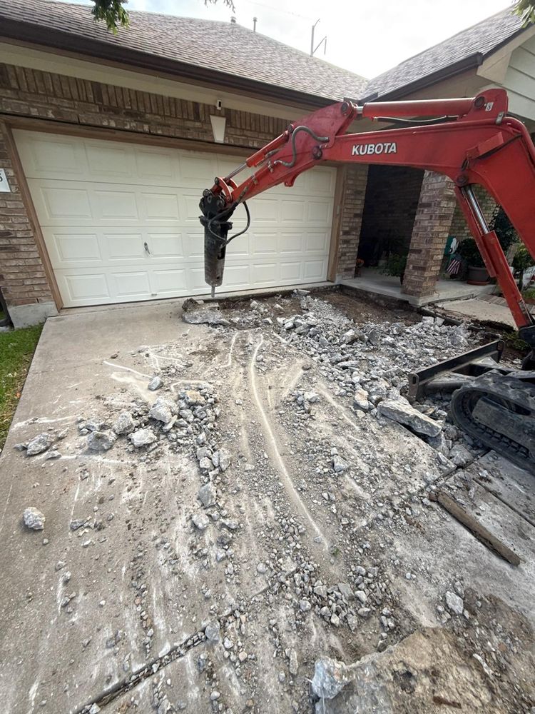 Our Demolition service provides safe, efficient removal of unwanted concrete structures, ensuring minimal disruption to your property while preparing the site for future projects with expert precision and care. for Benitez Brothers Construction in Austin, TX