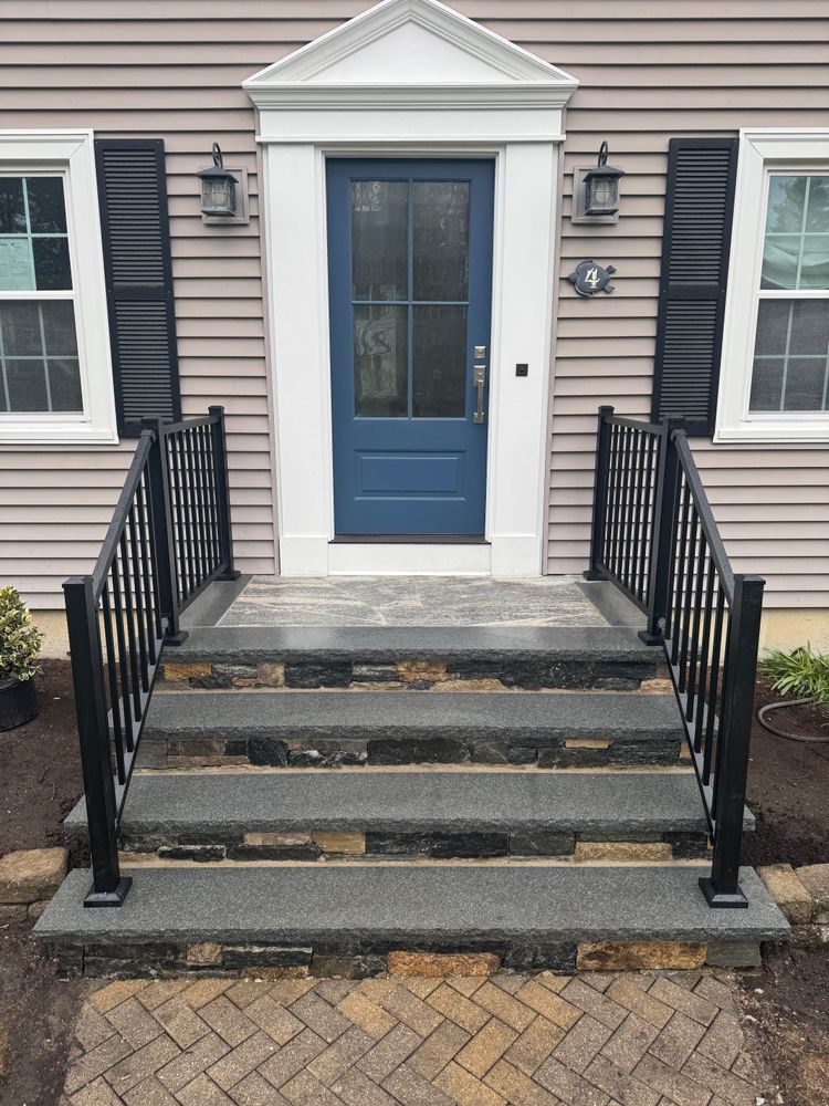Hardscape Installation for Gonsalves Masonry & Construction in Maynard, MA