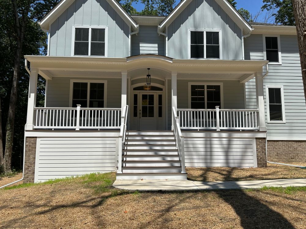 Transform your home's entrance with our Front Porches service. We provide the best construction solutions, enhancing curb appeal and creating inviting outdoor spaces for relaxation and enjoyment. for Lester Contracting LLC in Richmond, VA