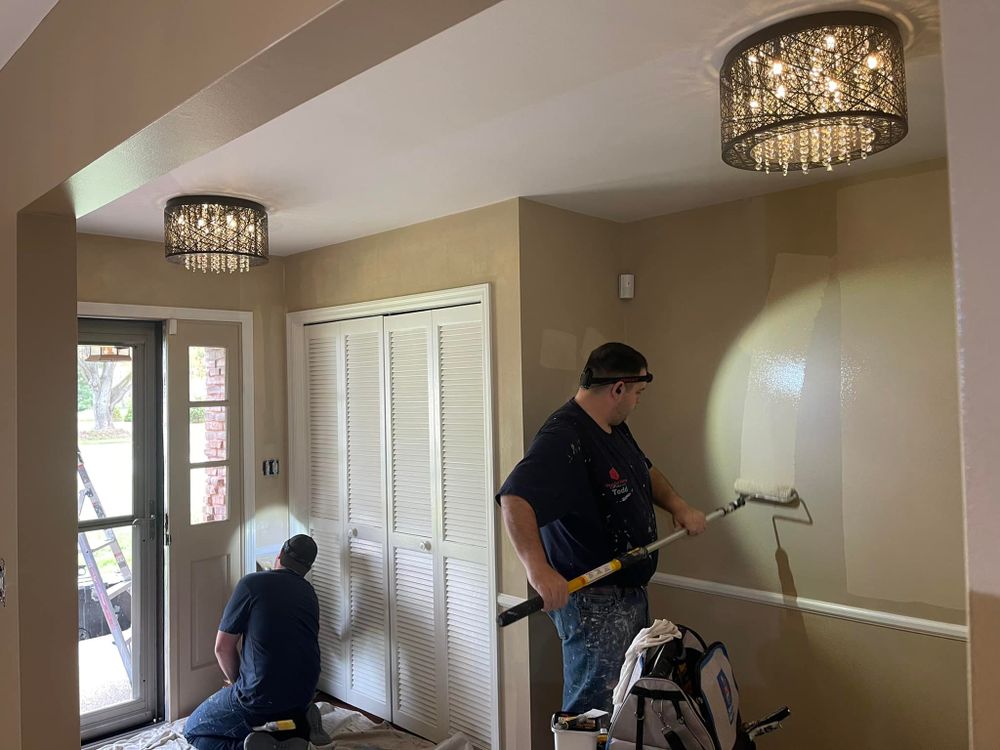 Whether your walls are covered with crayon marks and dings or you just want a new look we can help! We are experts at making your home look new again from inside out. for Clean Cut Painting & Finishing LLC in Terre Haute, IN