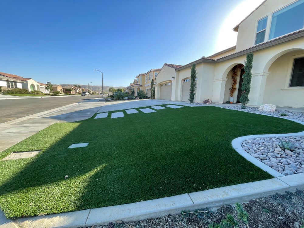 Artificial Turf for Aidan Jade Landscaping in Riverside County, CA