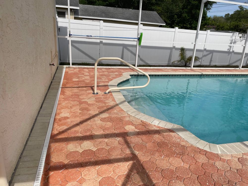 Pool decks, fountains, statues, and more, we'll leave them better than when they were originally made. for Barr None Wash Pro in Tampa, FL