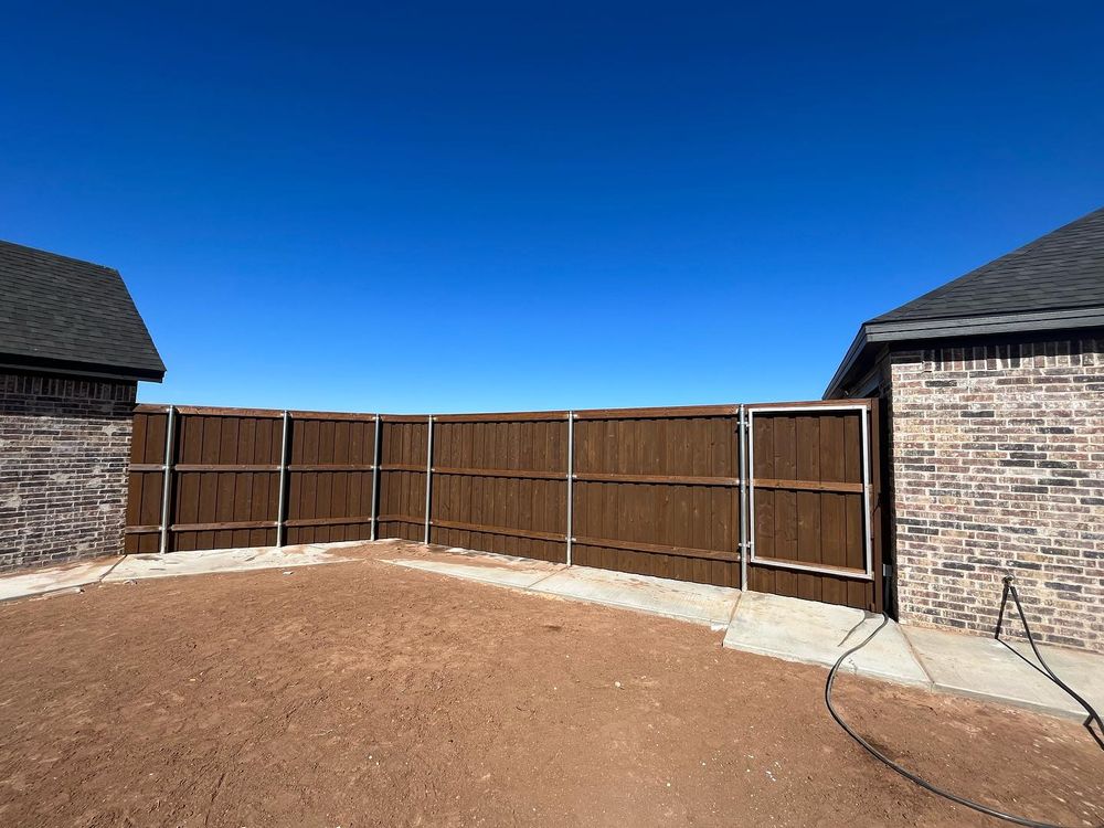 Fences for High Plains Stain in Lubbock, TX