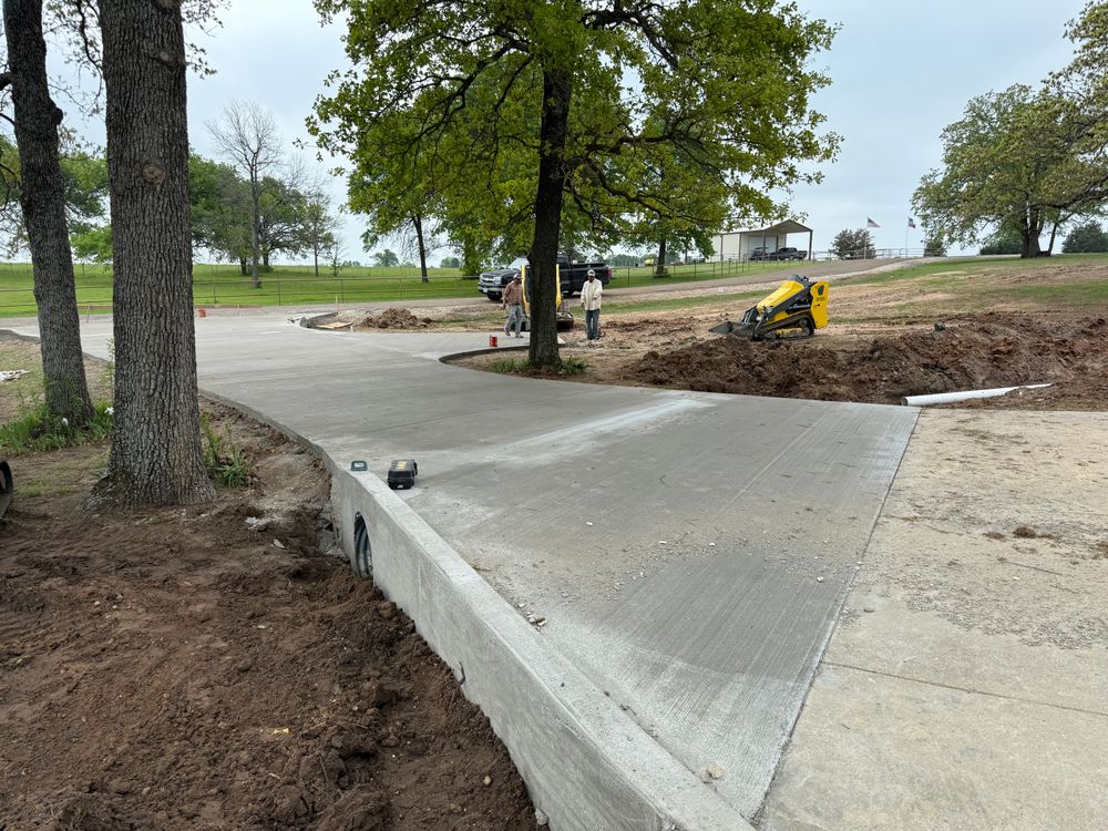 Concrete for BR Construction LLC in Corsicana, TX