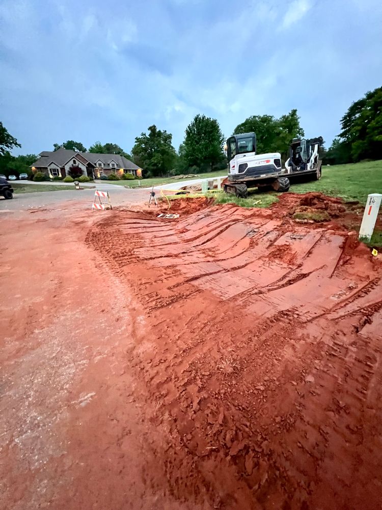 Grading & Excavation for 365 Excavation & Land Solutions in Oklahoma City, OK