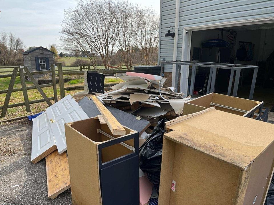 We provide fast and efficient demolition services to safely remove unwanted structures from your property. for Turtle's Haul-Away & Junk Removal in Stevensville, MD