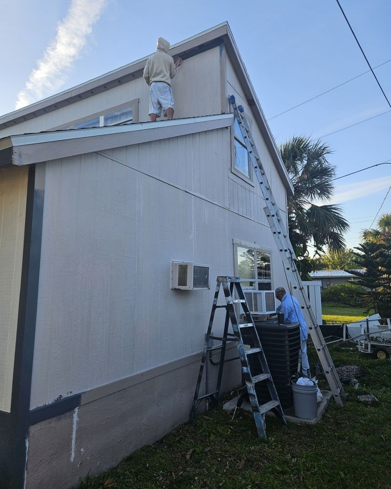 Enhance your home's curb appeal with our expert exterior painting service. Our skilled team ensures a flawless finish with quality paints to protect and beautify your property for years to come. for Kranenburg Painting in Venice, FL