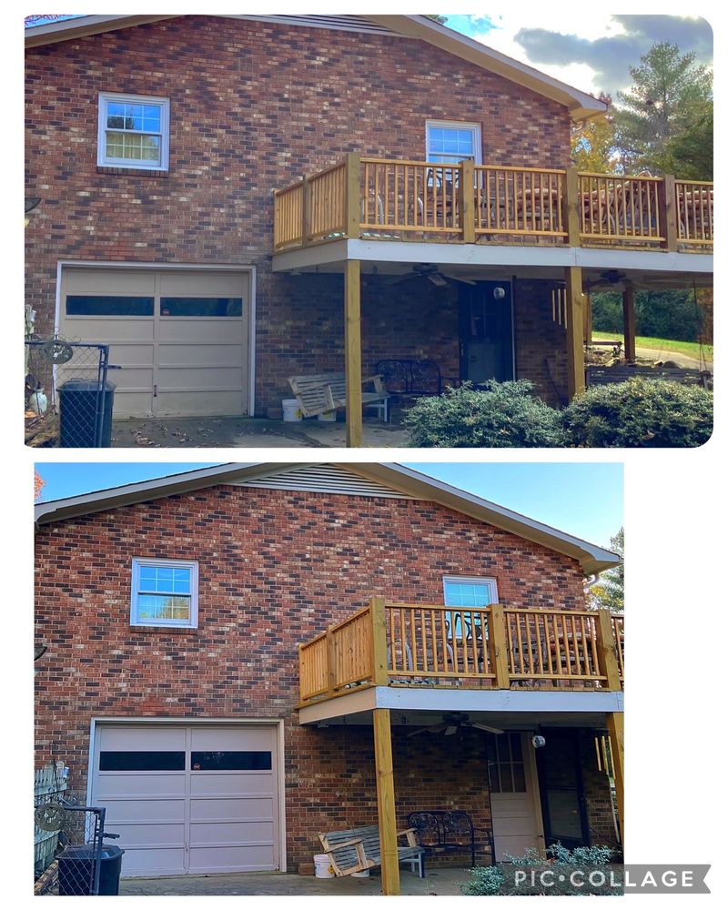 Exterior Painting for Stick’s Paint & Garden Maintenance in Morganton, NC