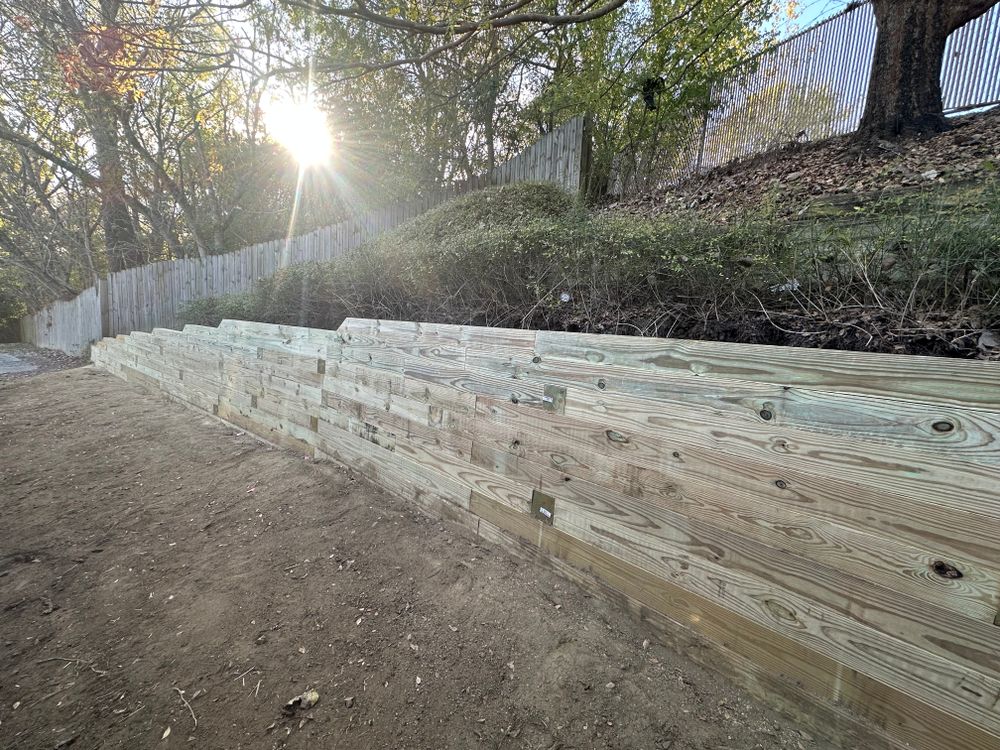 We provide professional construction services for retaining walls to enhance the look and stability of your lawn. We use quality materials and experienced technicians to ensure a safe, long-lasting result. for Cisco Kid Landscaping Inc. in Lincolnton, NC