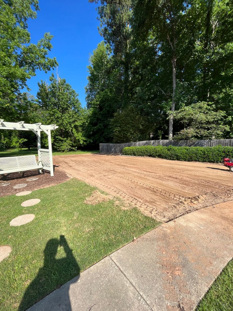 Mulch Installation for Zambrana Landscaping in Cobb County, GA