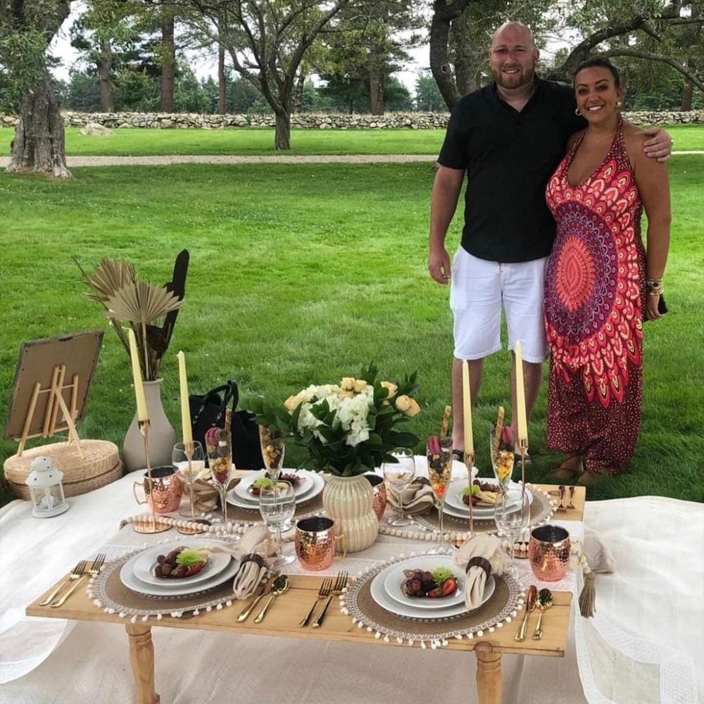 Luxury Picnic for Pink Tree Picnic in Bethel, CT