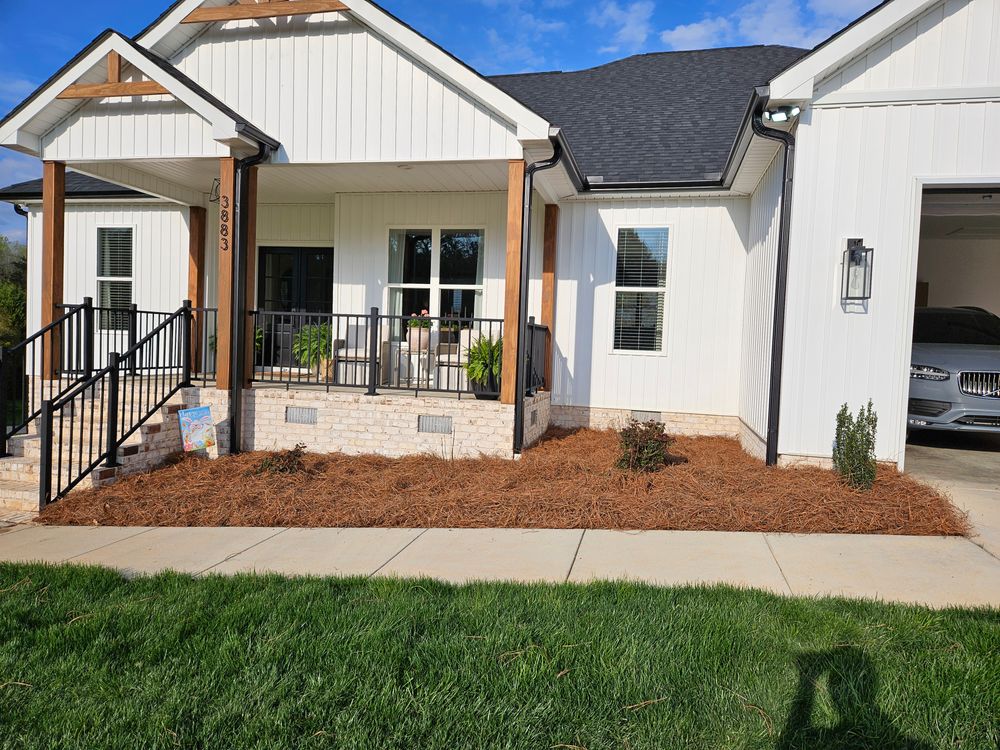 Our mulch delivery and installation service provides homeowners with top-quality pine needles, mulch, and dirt. We ensure prompt delivery and expert installation to enhance your landscape's health and aesthetic appeal. for Gallimore’s Lawn Care in Thomasville, NC