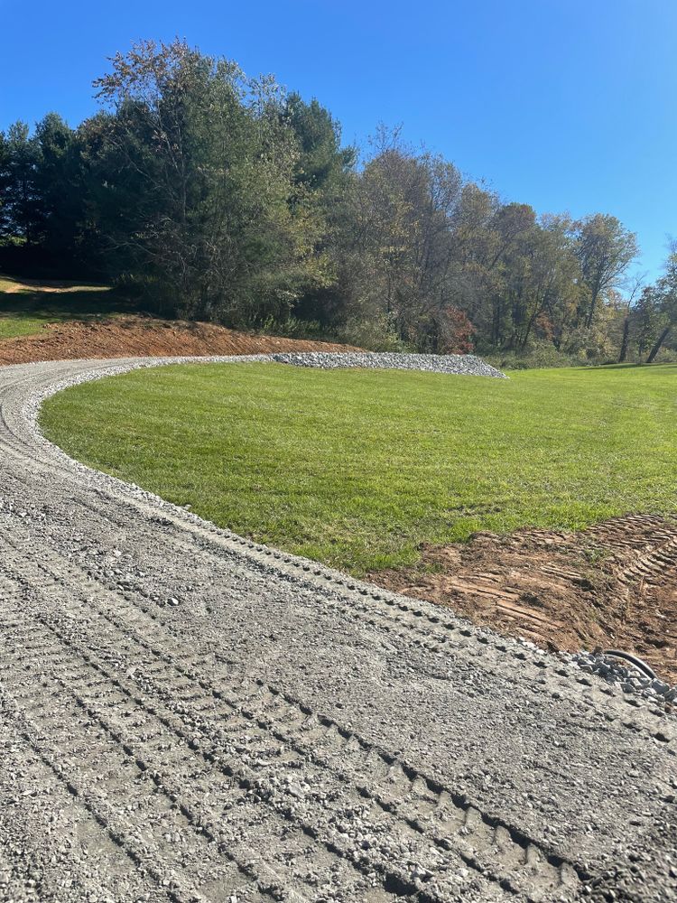 Excavating for Old South Grading in Glade Valley, NC