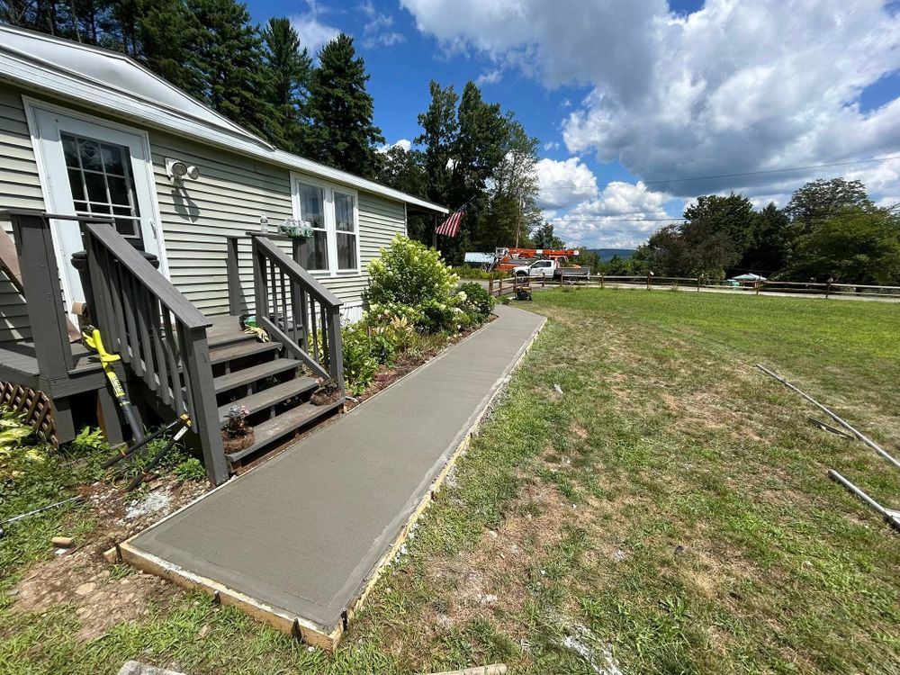 Concrete for Graham & Schriner Construction in Hinsdale, NH