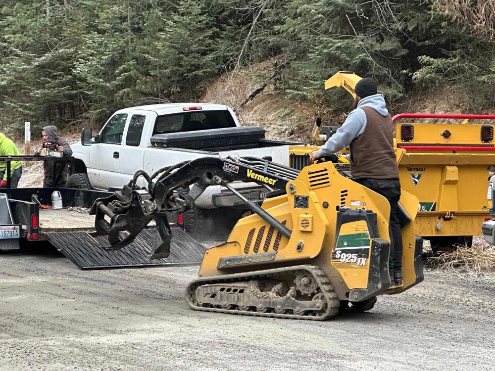 Our Land Clearing & Demolition service efficiently removes trees, shrubs, and structures to create space for new projects. Transform your property with our skilled team's expertise and specialized equipment. for King & Sons Urban Forestry in Coeur d'Alene, ID