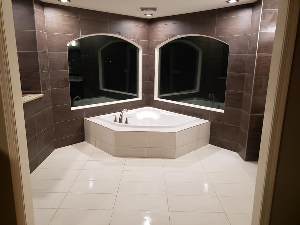 Transform your space with our expert bathroom renovation service, providing customized design, quality craftsmanship, and efficient project management to create a luxurious and functional oasis in your home. for AGS Home Services in Millstone, NJ
