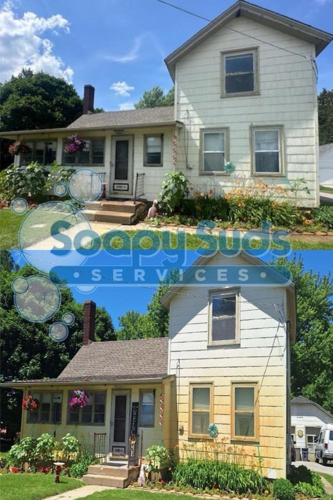 Our Rust and Restoration service effectively removes rust stains from various surfaces around your home, restoring them to their original beauty with our professional pressure washing techniques. for Soapy Suds Services Georgia in Perry, GA