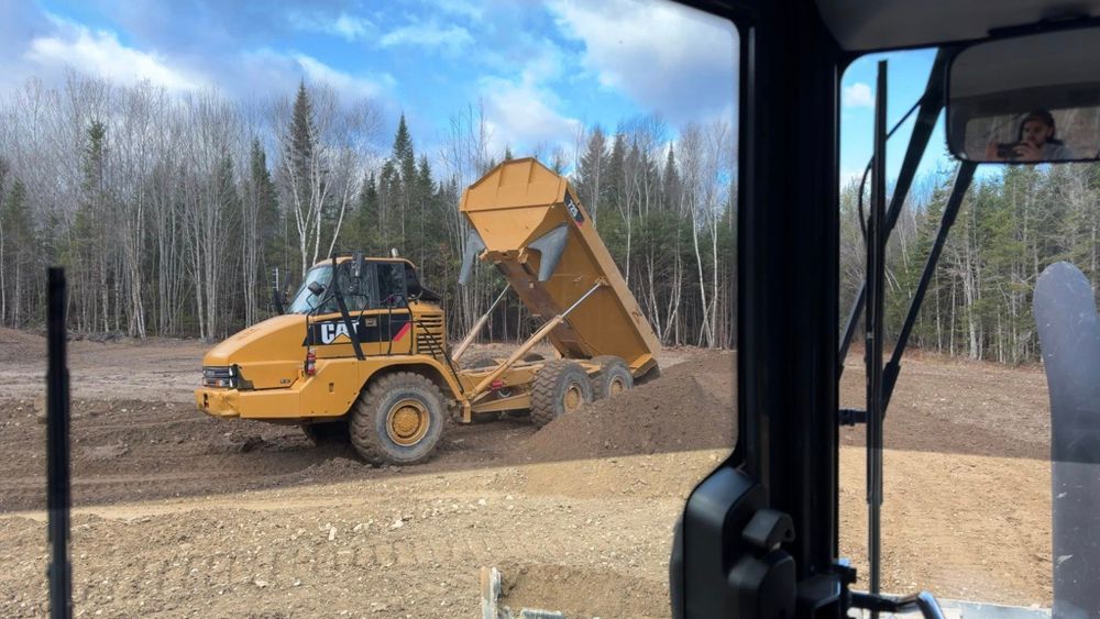 Excavation for Gardner Road Company in Winn, ME