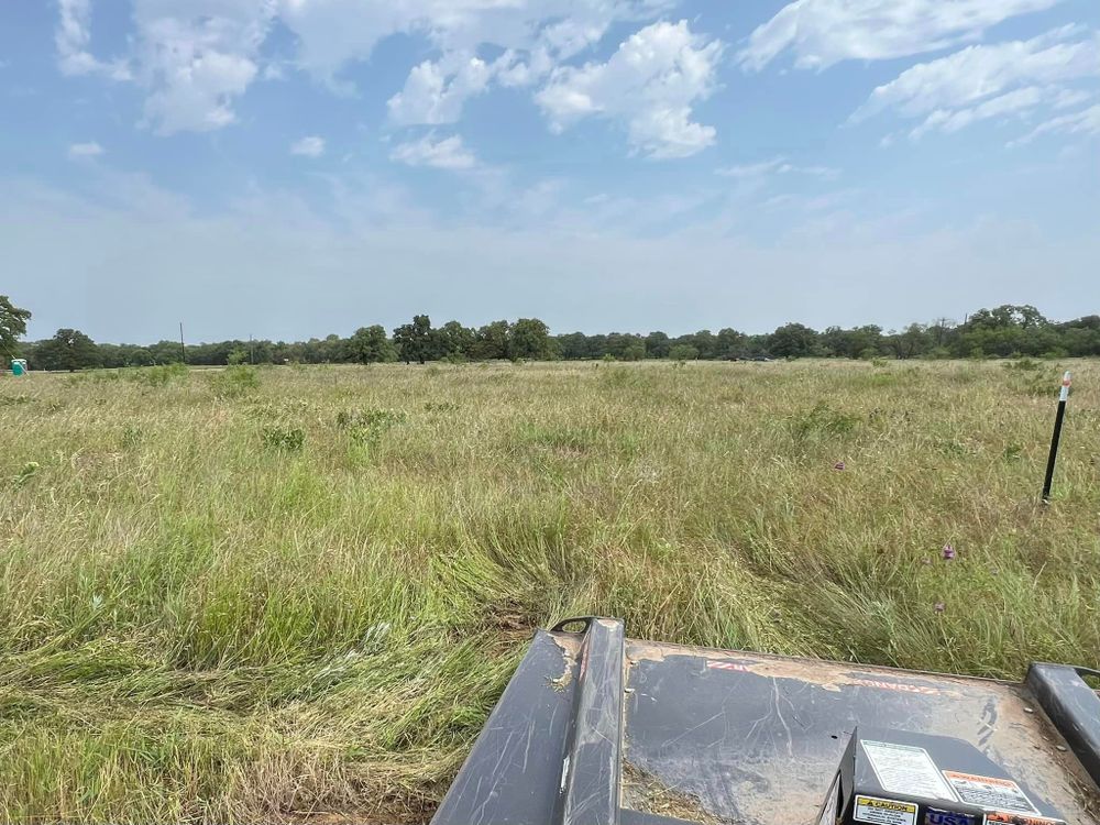 Land Clearing for D&D Custom Services in Jacksboro,  TX