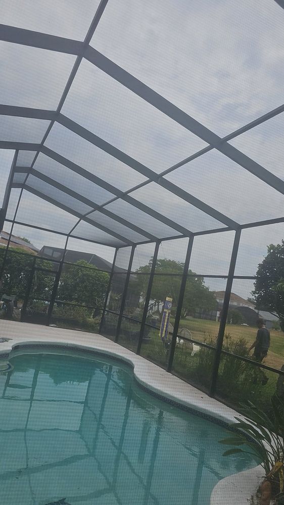 Enhance your outdoor living space with our Screen Upgrades service, providing durable, high-quality screens that improve protection against pests and weather while maximizing visibility and airflow for your screen enclosure. for All Pro Screen in Central Florida, FL