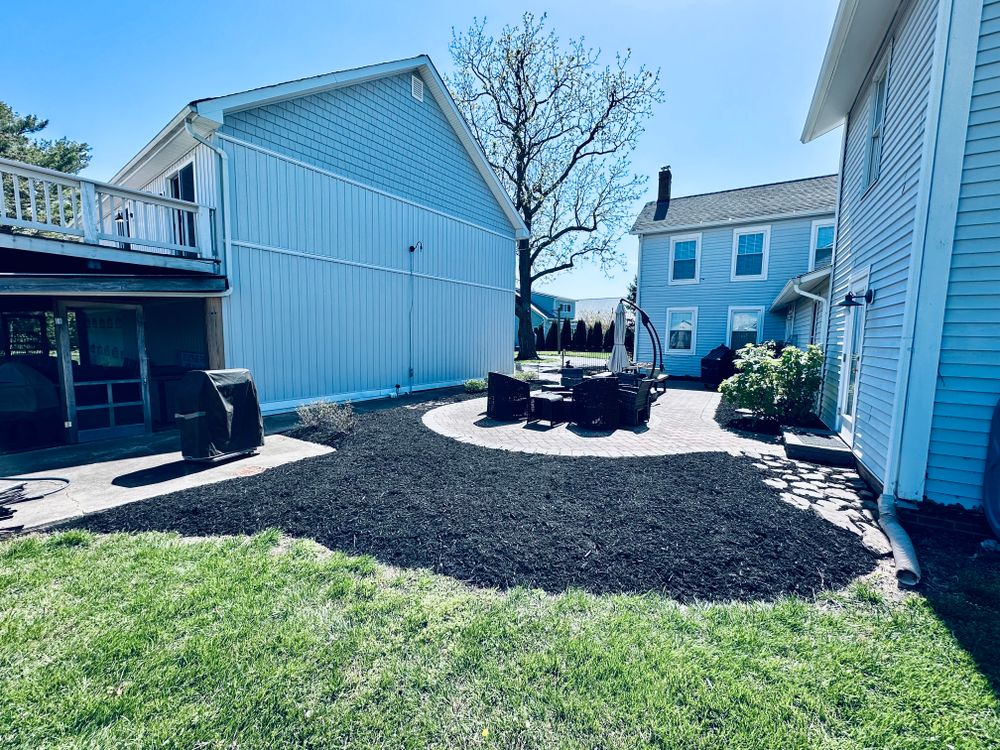 Mulching for Nate's Property Maintenance LLC  in Lusby, MD