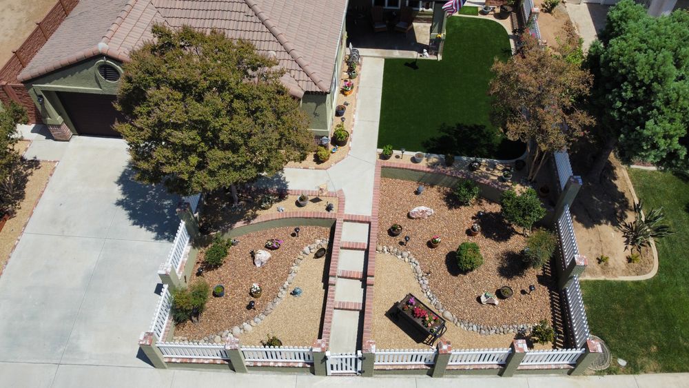 Drone Photos for Aidan Jade Landscaping in Riverside County, CA