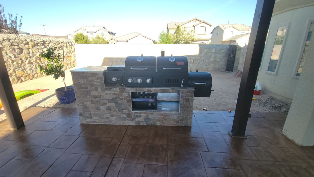 Outdoor Kitchen Construction for Great Outdoors Patio Projects in El Paso, TX