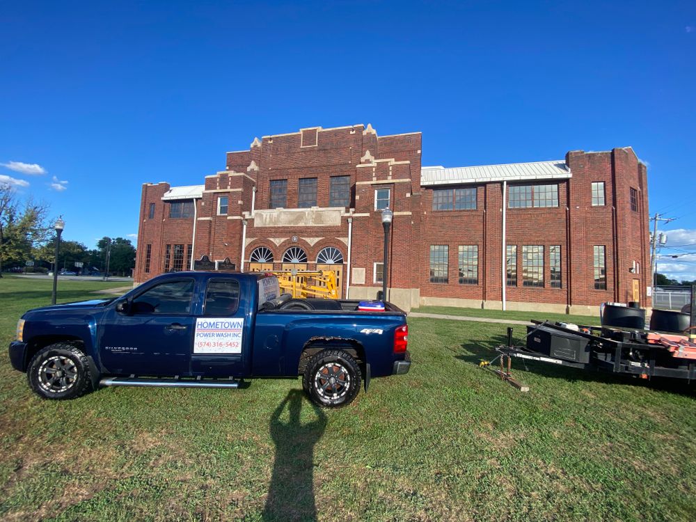 Home Softwash for Hometown Home Services Inc. in Knox, IN