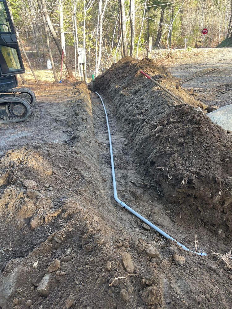 Our Sewer & Water Lines service expertly installs and repairs underground pipes, ensuring efficient water flow and drainage for your home while preventing leaks or blockages for a safer, reliable system. for Perez Excavation LLC in Monitor, WA