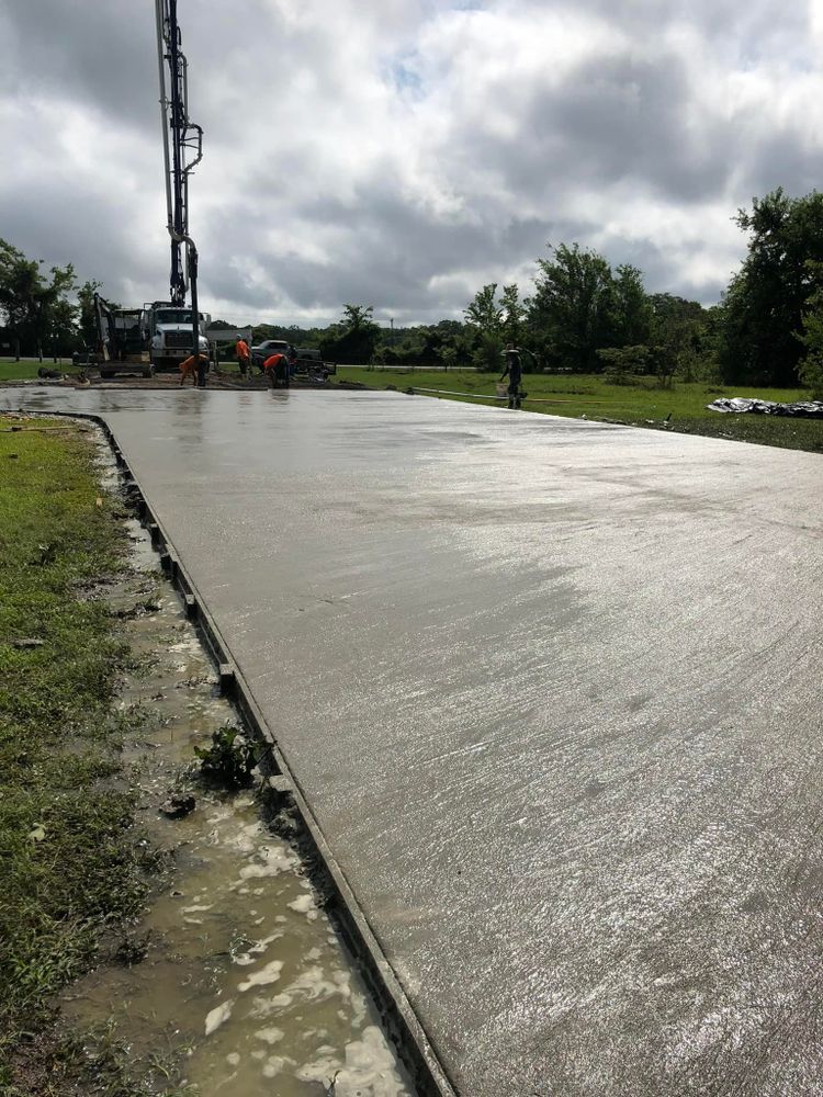 Concrete for Mel Concrete and Construction in College Station, TX