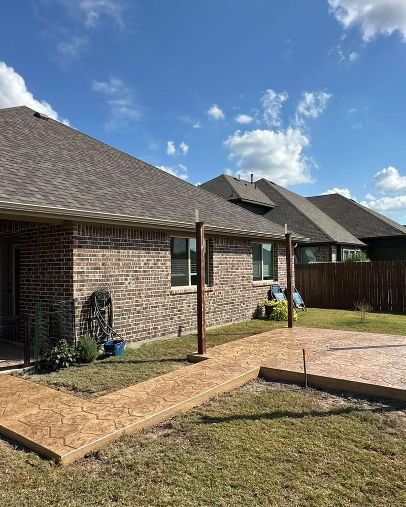 Concrete Work for Founded Improvements in Benbrook, TX