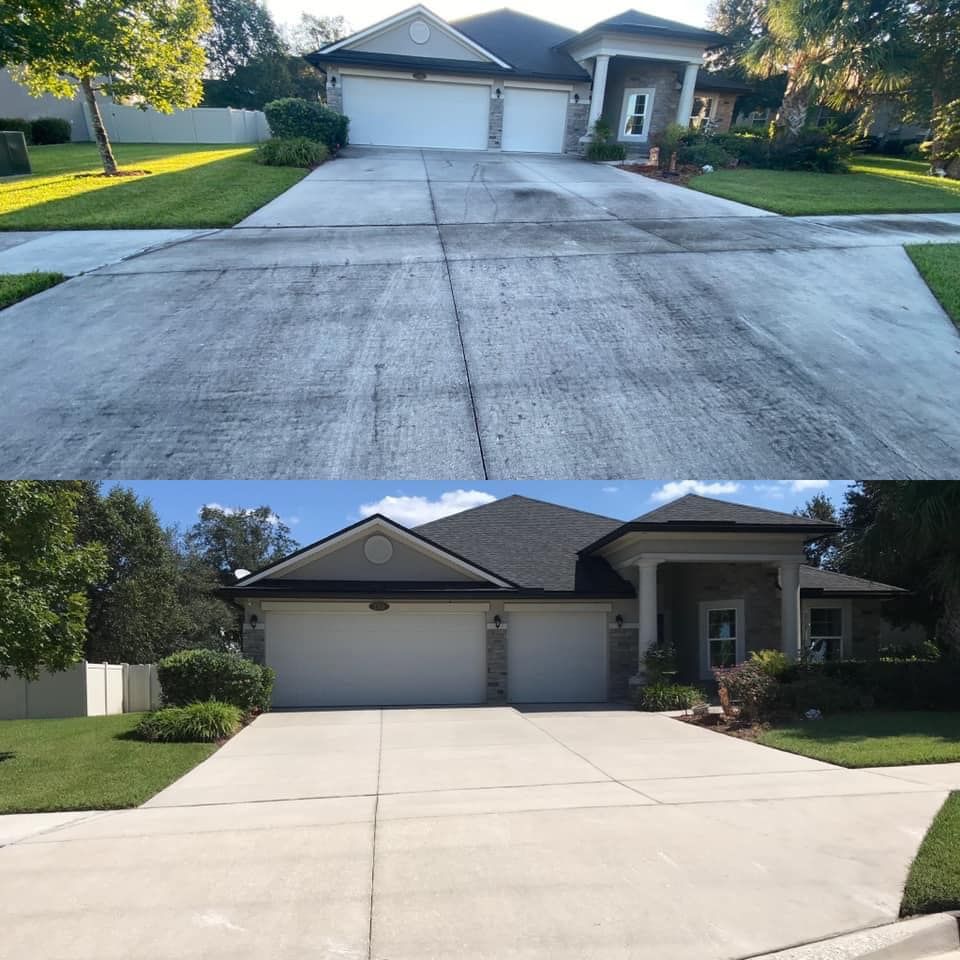 Driveway for Freedom Pressure Washing in Orange Park, FL