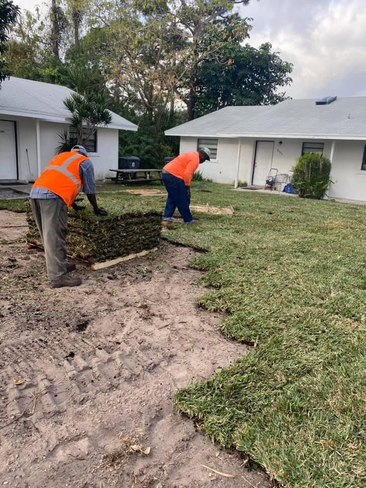 Landscaping for WORKS SOD in West Palm Beach, FL