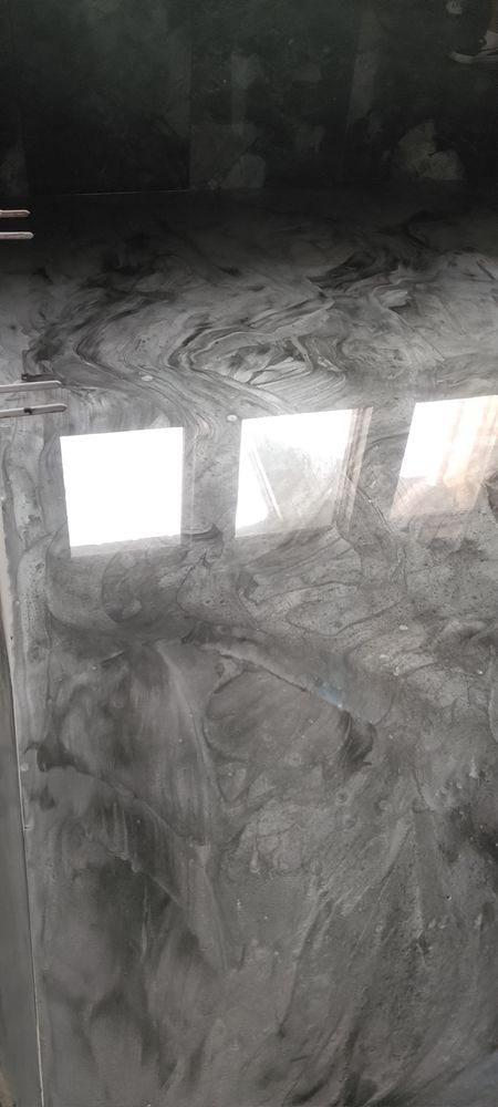 Epoxy floors and countertops for J2 Construction in Red Lodge, MT