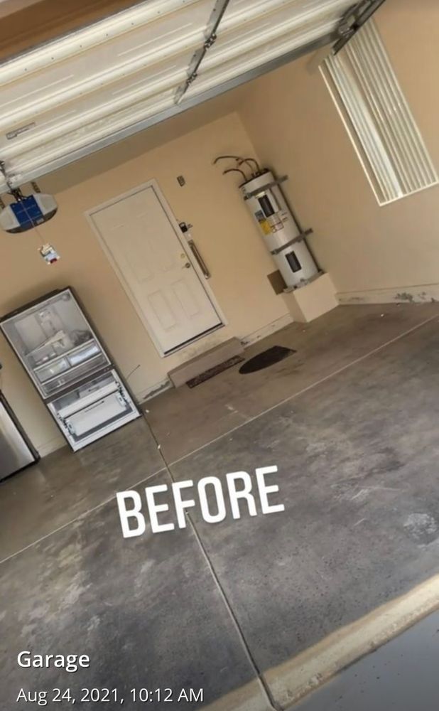 Before & After for Patriot Power Washing in Sunrise Manor, NV