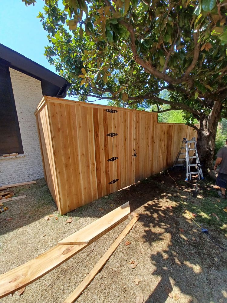 Our Privacy Fence service enhances your home's security and aesthetic appeal by providing durable, stylish fencing options to create a secluded outdoor space for you and your family to enjoy. for Sharp Flooring & Fencing LLC in Tulsa, OK