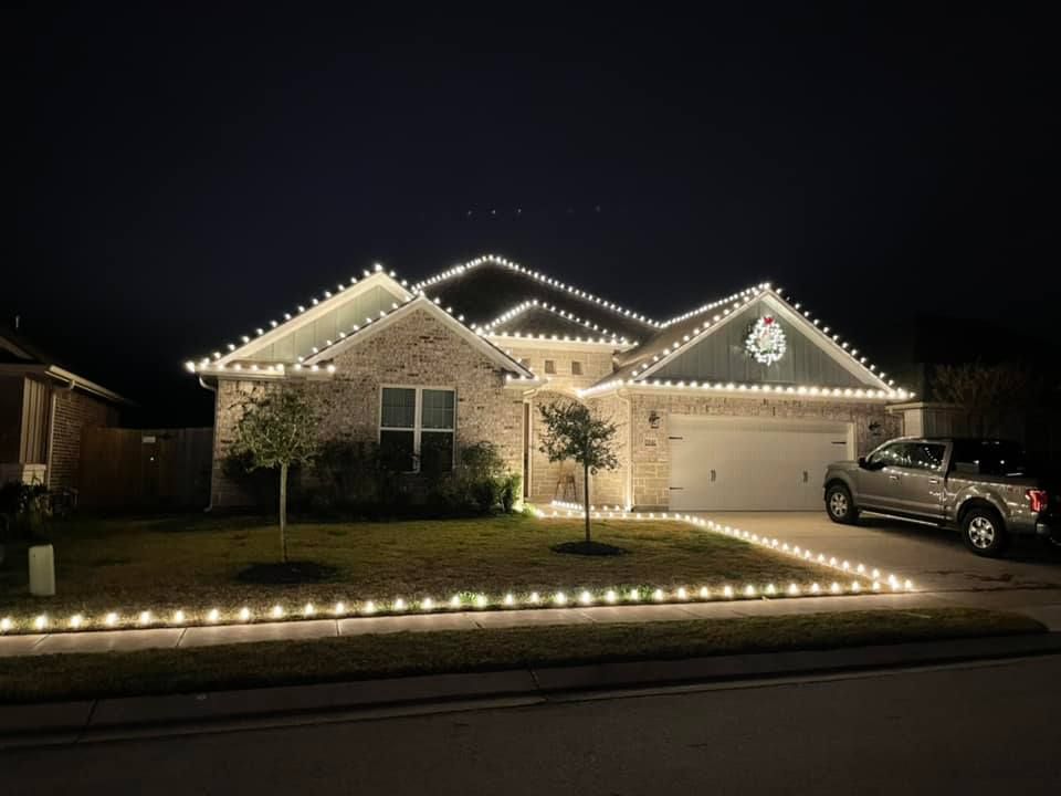 Holiday-Lighting for JLP Home & Commercial Services, LLC in College Station, Texas