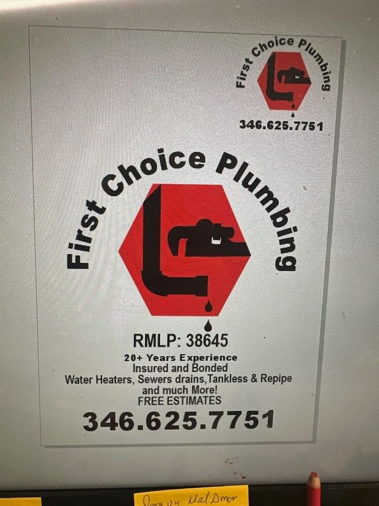 All Photos for First Choice Plumbing in Pasadena,  TX