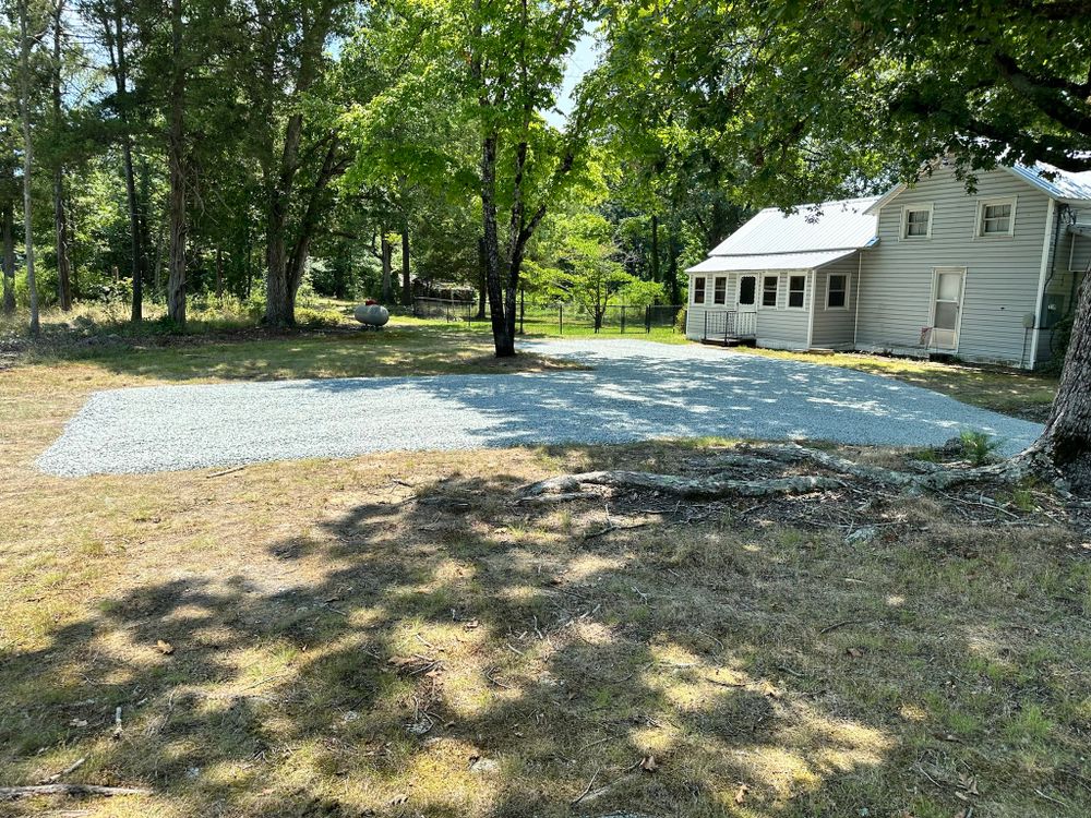 Excavating for AJ Miles in Siler City, NC