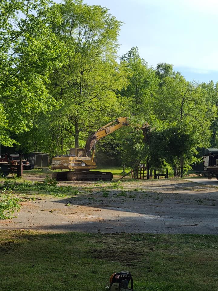 Our tree trimming and removal service offers professional expertise in maintaining the health and appearance of your property by safely removing unwanted or hazardous trees while preserving the landscape. for Ronnie Coley Grading INC in Jefferson, GA