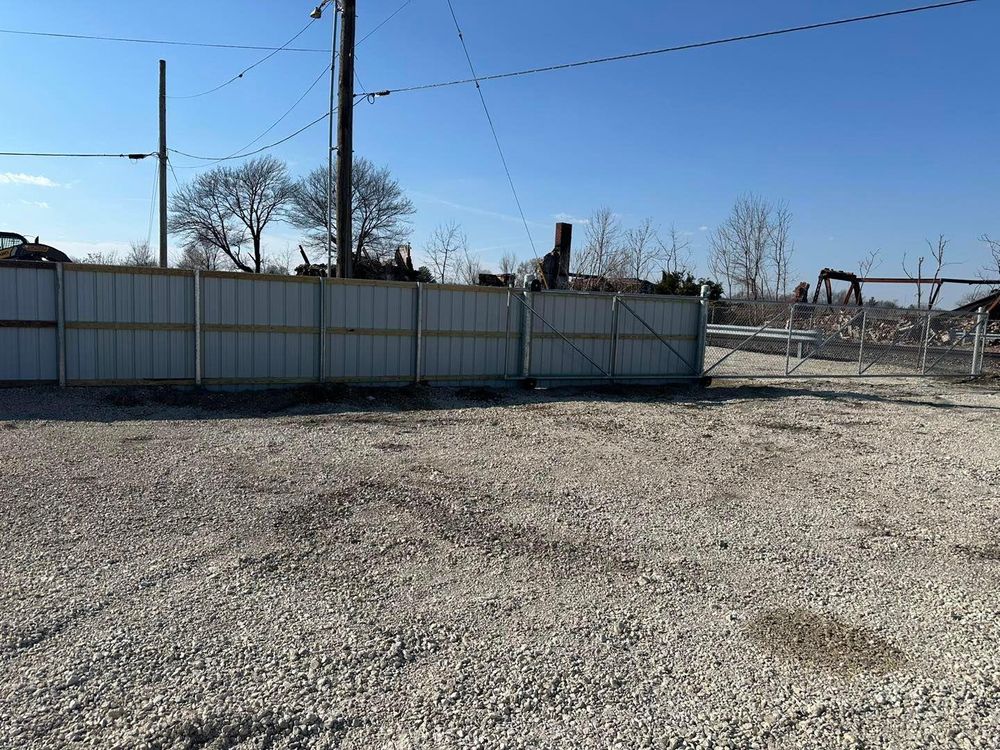 Fence Installation for Illinois Fence & outdoor co. in Kewanee, Illinois