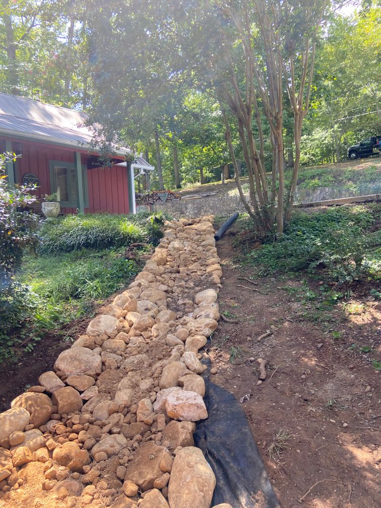 Transform your outdoor space with our professional hardscaping services, featuring expert design and installation of patios, walkways, retaining walls, and more to enhance both function and curb appeal. for J.P Landscaping and excavation in Chattanooga, TN