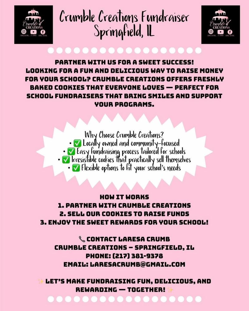 Custom Cakes and Cupcakes for Crumble Creations in Springfield, IL