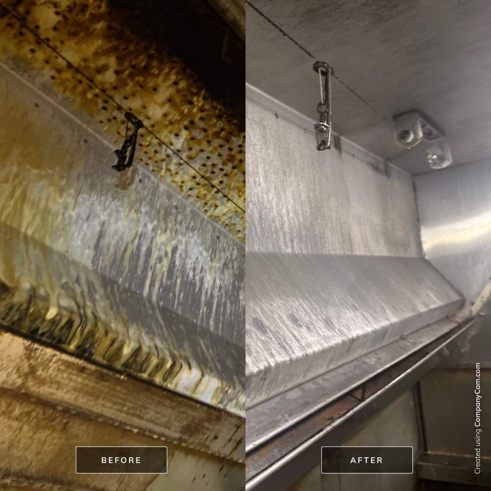 Commercial Kitchen Hood & Exhaust Vent Cleaning for Centex Pressure Washing Service in San Marcos, TX