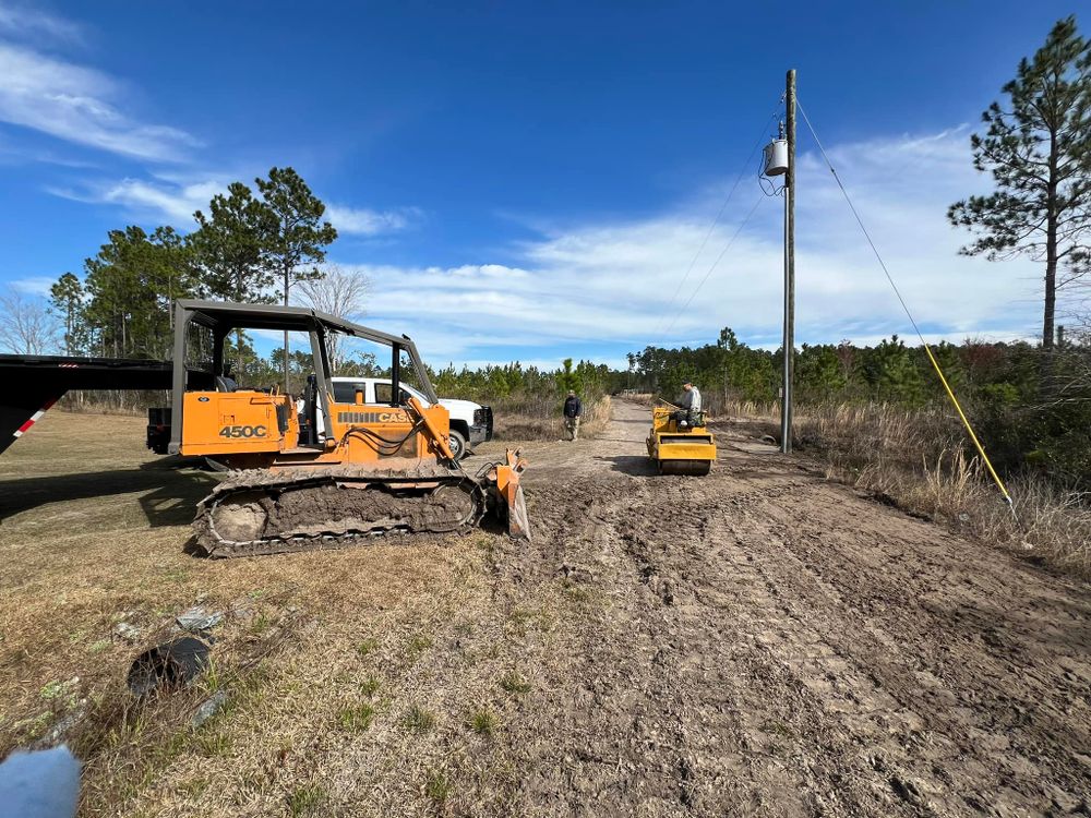 Our Dirt Work service includes excavation, grading, and leveling to prepare your property for landscaping projects such as installing a new lawn or creating garden beds. Contact us for expert assistance! for Southeast Aquatic Land Services LLC  in Waycross, GA