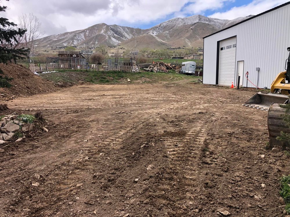 Our professional Land Grading service ensures a level and even surface for your property, improving drainage, enhancing landscaping potential, and preparing the ground for construction projects with precision and efficiency. for S&T Construction & X LLC in Spanish Fork, UT