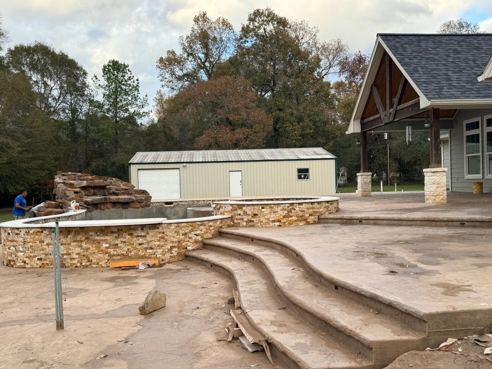 All Photos for Backyard Paradise Pools! in Splendora, TX