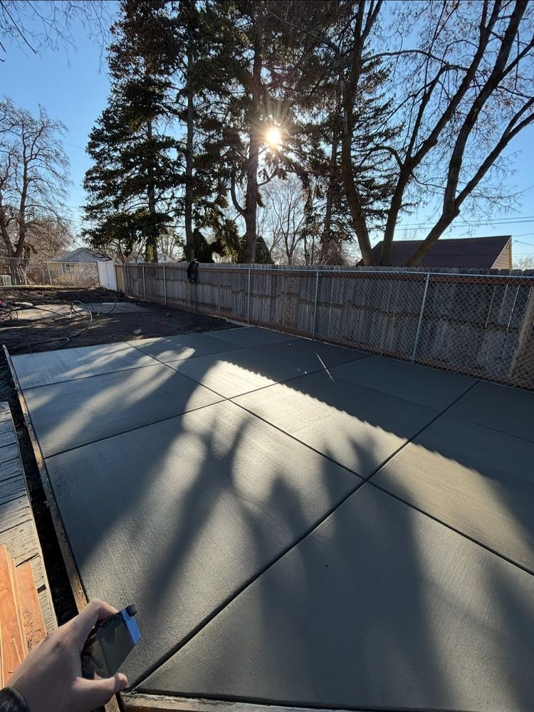 Our Concrete Flatwork service installs durable, attractive driveways, patios, sidewalks, and slabs with expert craftsmanship, proper grading, and lasting finishes that improve your home’s function, curb appeal, and value. for MSN Concrete Construction LLC in Ogden, UT