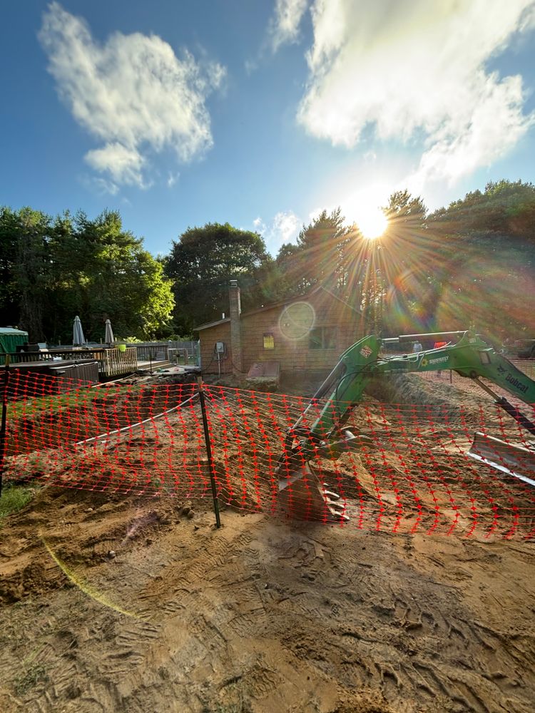 Excavation/Foundation work for Golden Hammer in Long Island,  NY