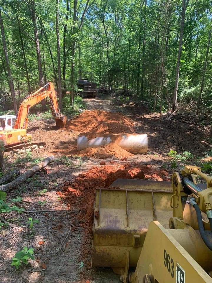 Grading and Hauling for Piedmont Lawn and Landscaping in Lexington, NC